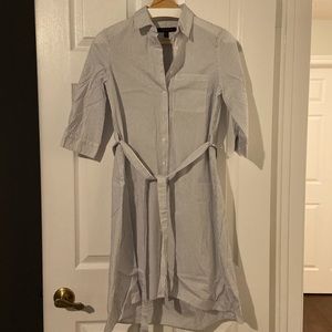 Urban renewal stripes shirt dress